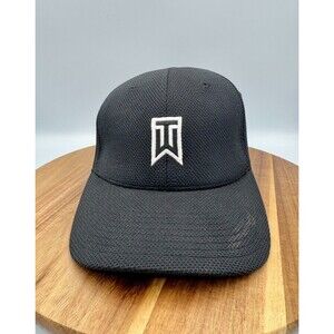 TIGER WOODS FlexFit Black Walt Disney World Golf 1971 M/L Hat Cap